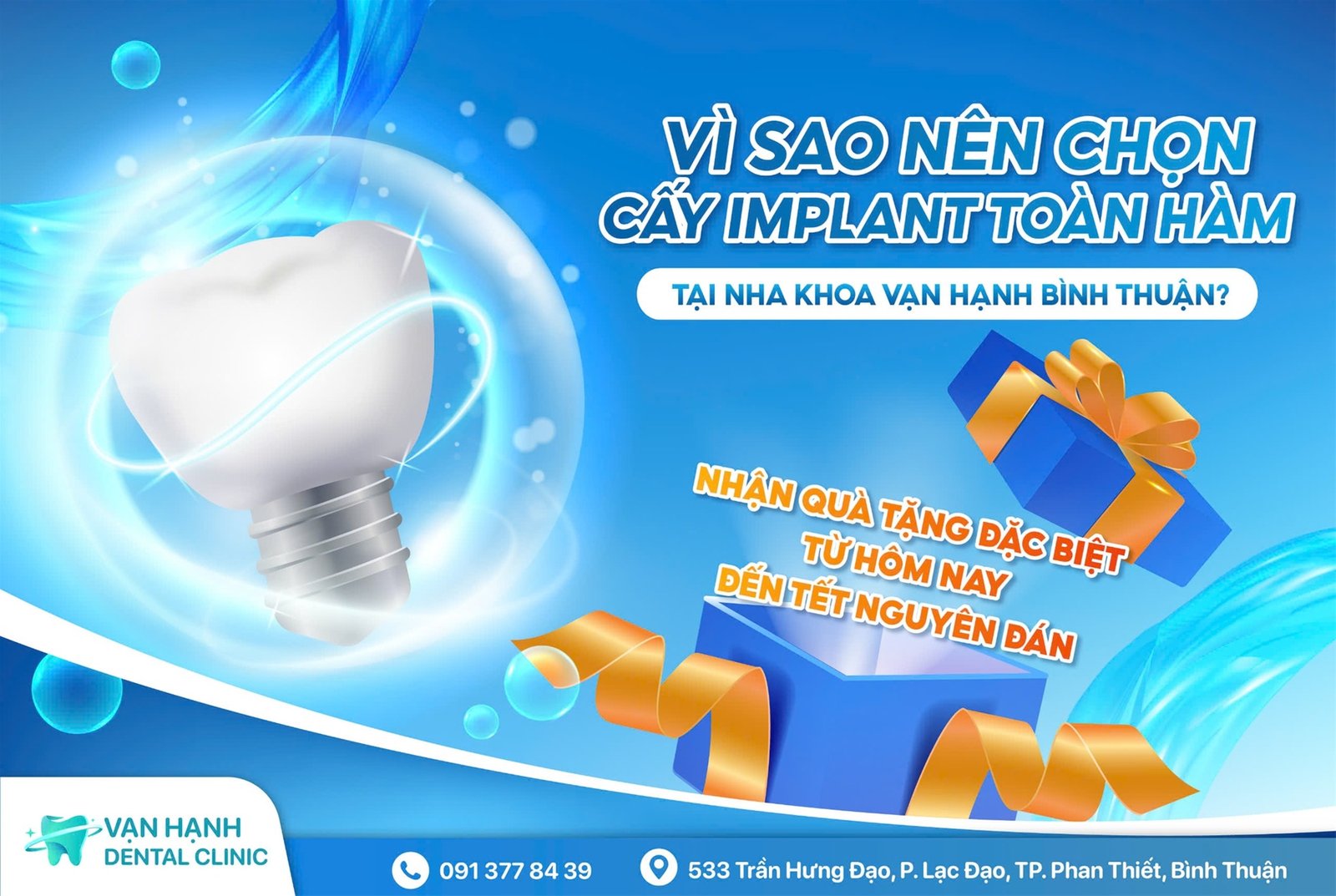 TẠI SAO BẠN NÊN LỰA CHỌN CẤY IMPLANT TOÀN HÀM TẠI NHA KHOA VẠN HẠNH BÌNH THUẬN