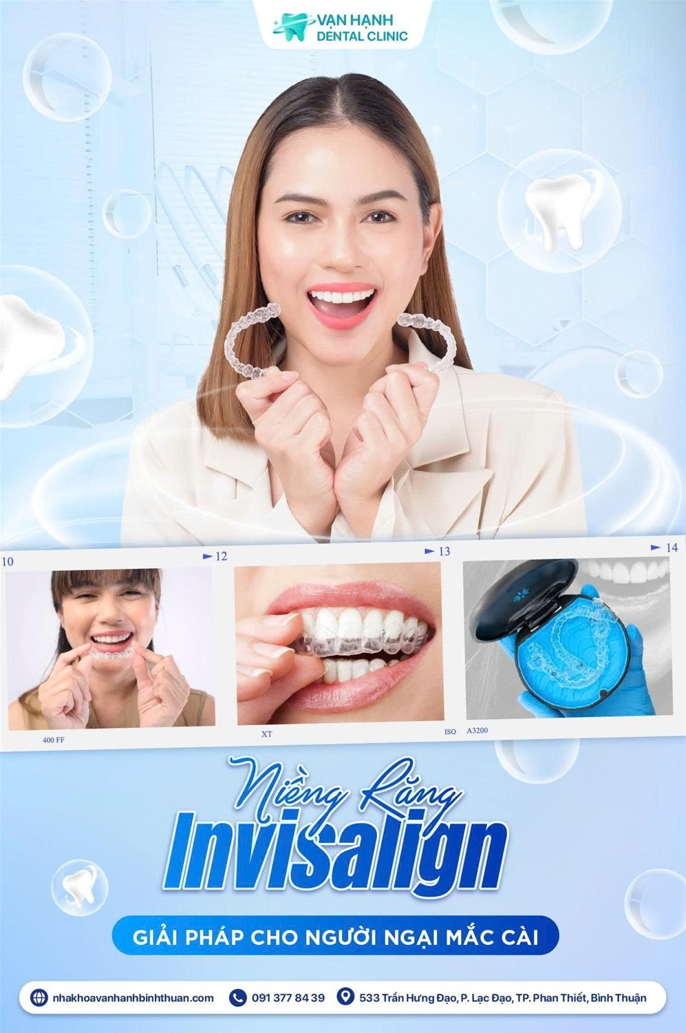 NIỀNG RĂNG INVISALIGN - NỤ CƯỜI ĐẸP TỰ TIN, KHÔNG MẮC CÀI VƯỚNG BẬN