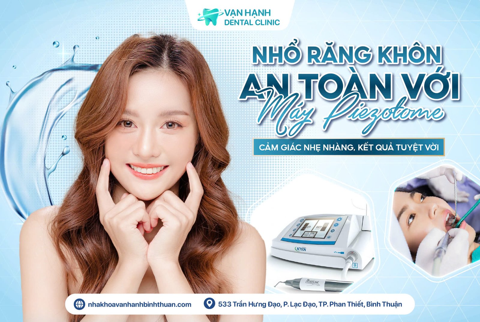 NHỔ RĂNG KHÔN AN TOÀN VỚI MỚI PIEZOTOME