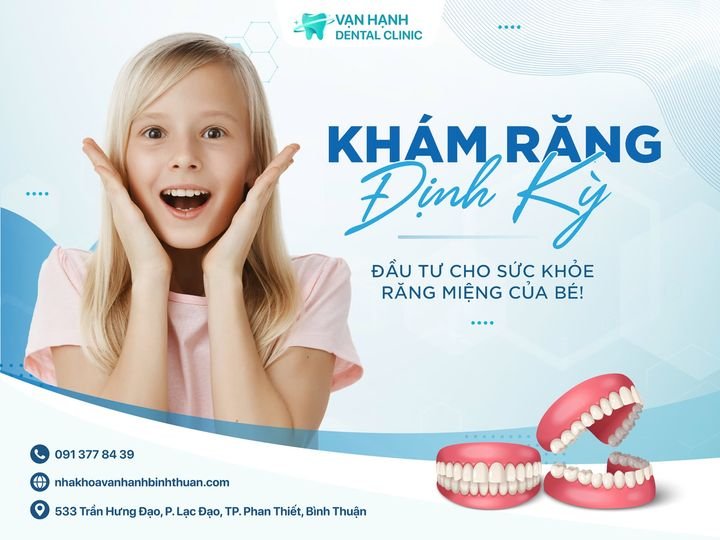 KHÁM RĂNG ĐỊNH KỲ: ĐẦU TƯ SỨC KHOẺ RĂNG MIỆNG CHO BÉ!