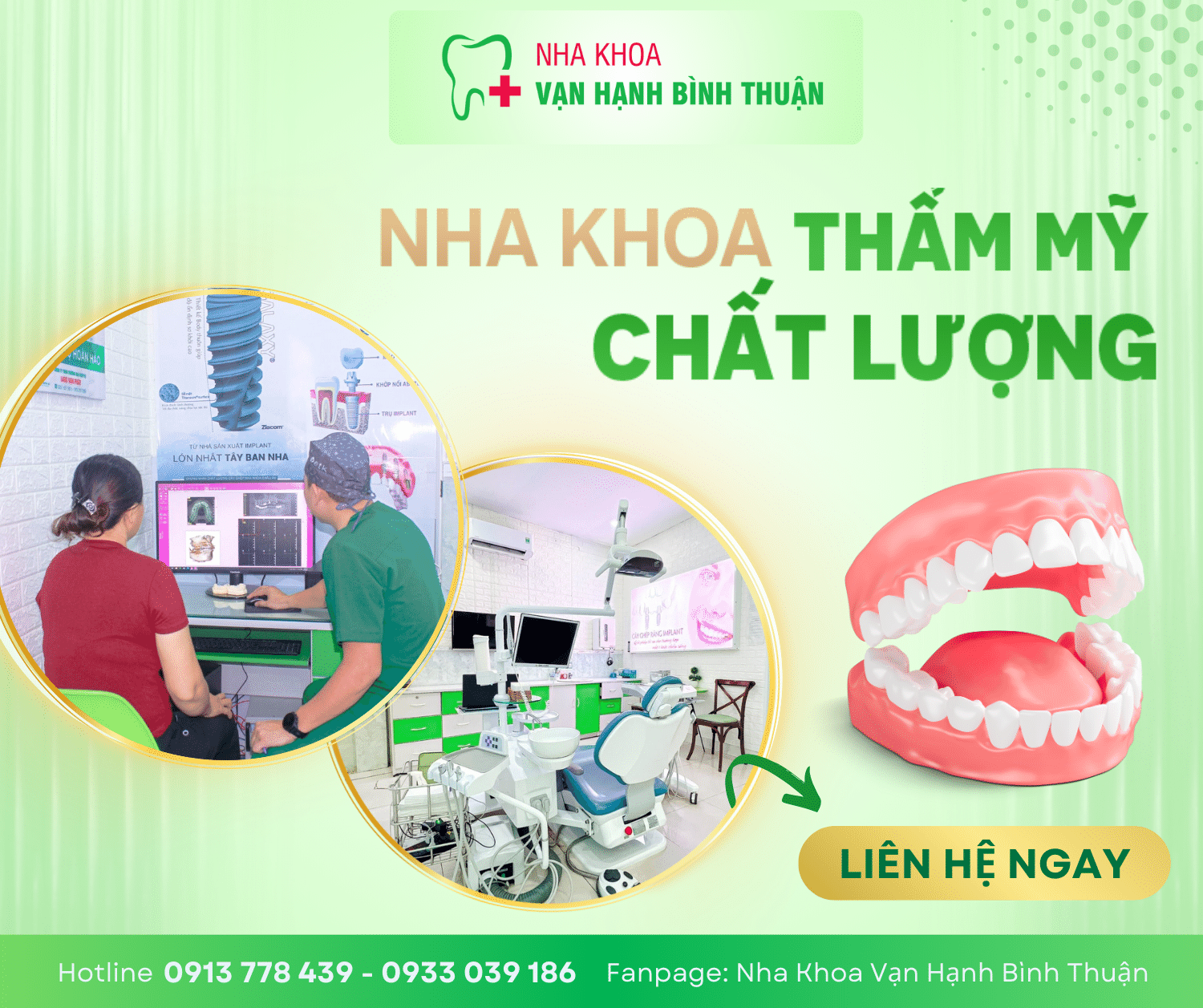 Dịch vụ nha khoa thẩm mỹ tại nha khoa Vạn Hạnh Bình Thuận