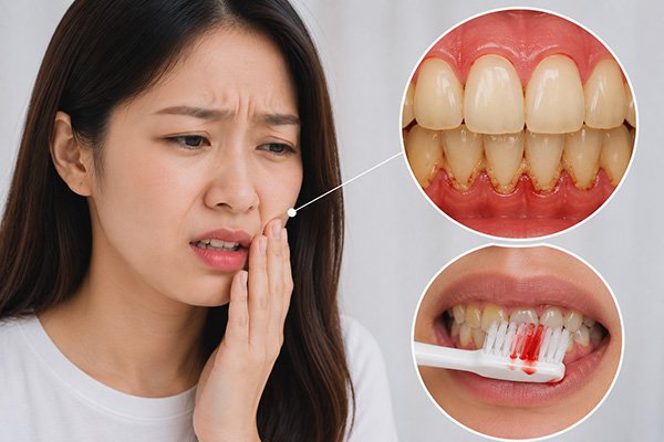 Nứu dễ viêm xưng đỏ